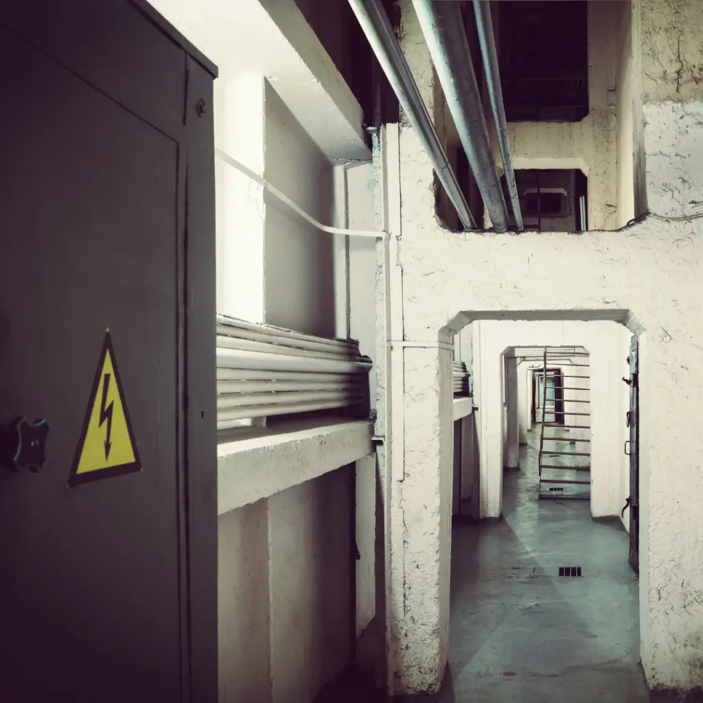 Porte blindée difficile d'accès